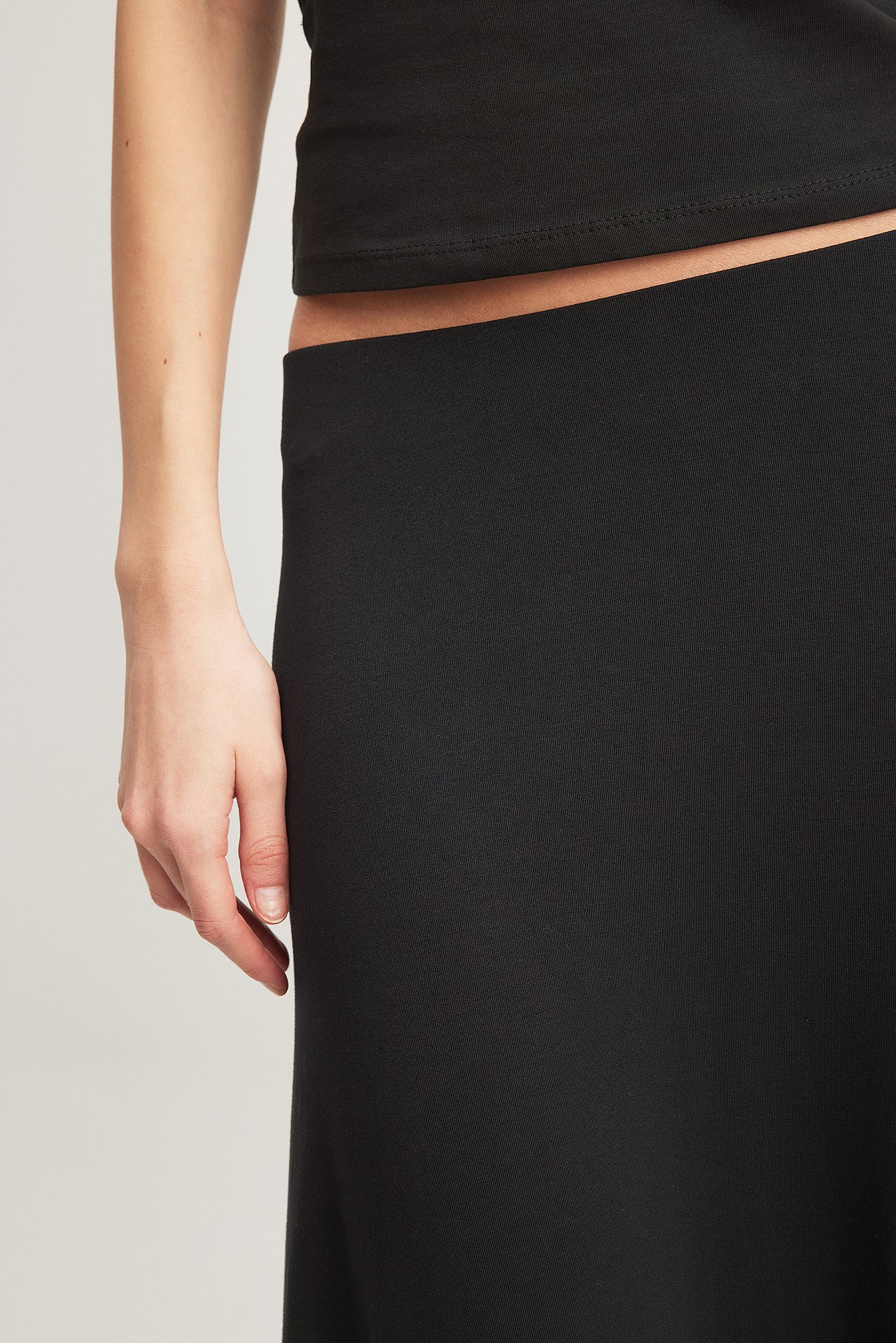 Soft Line Flowy Maxi Skirt