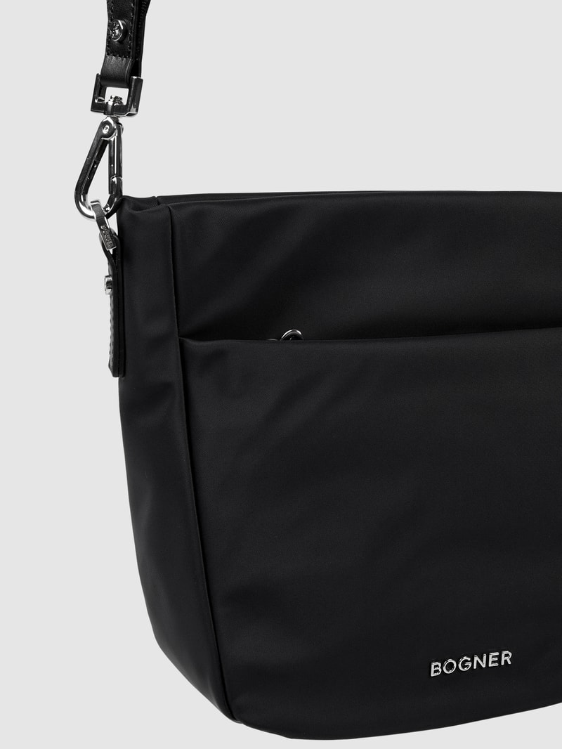 Crossbody Bag mit verstellbarem Schulterriemen Modell 'Klosters Juna' in schwarz