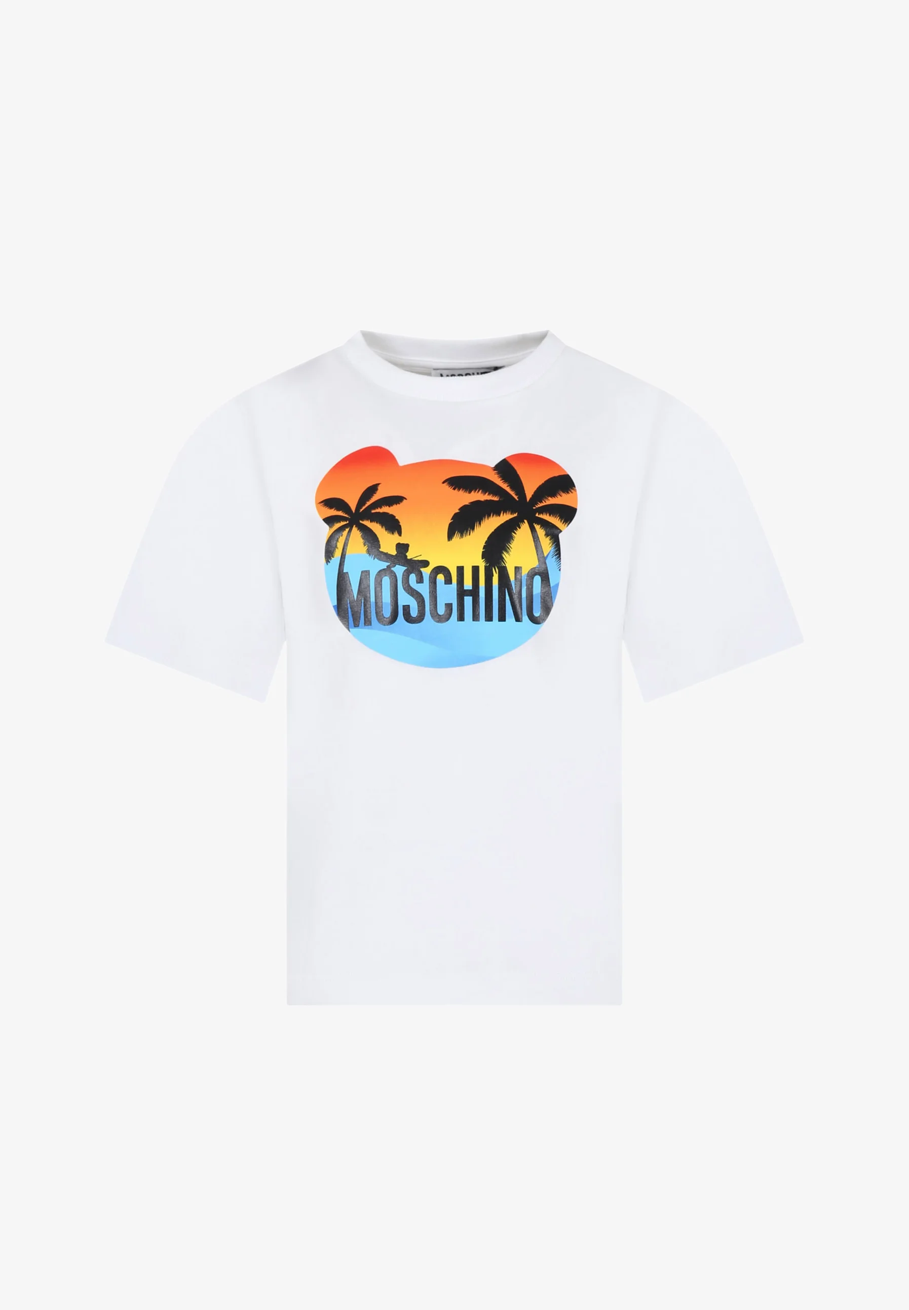 MOSCHINO CON LOGO - Camiseta estampada