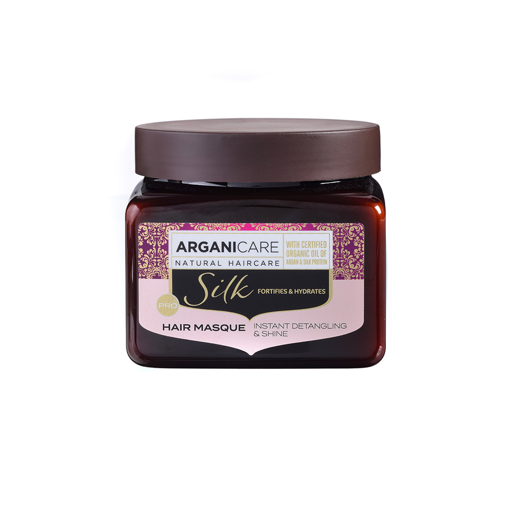 Arganicare Masque à la protéine de soie. Fortifiant Pour tous types de cheveux