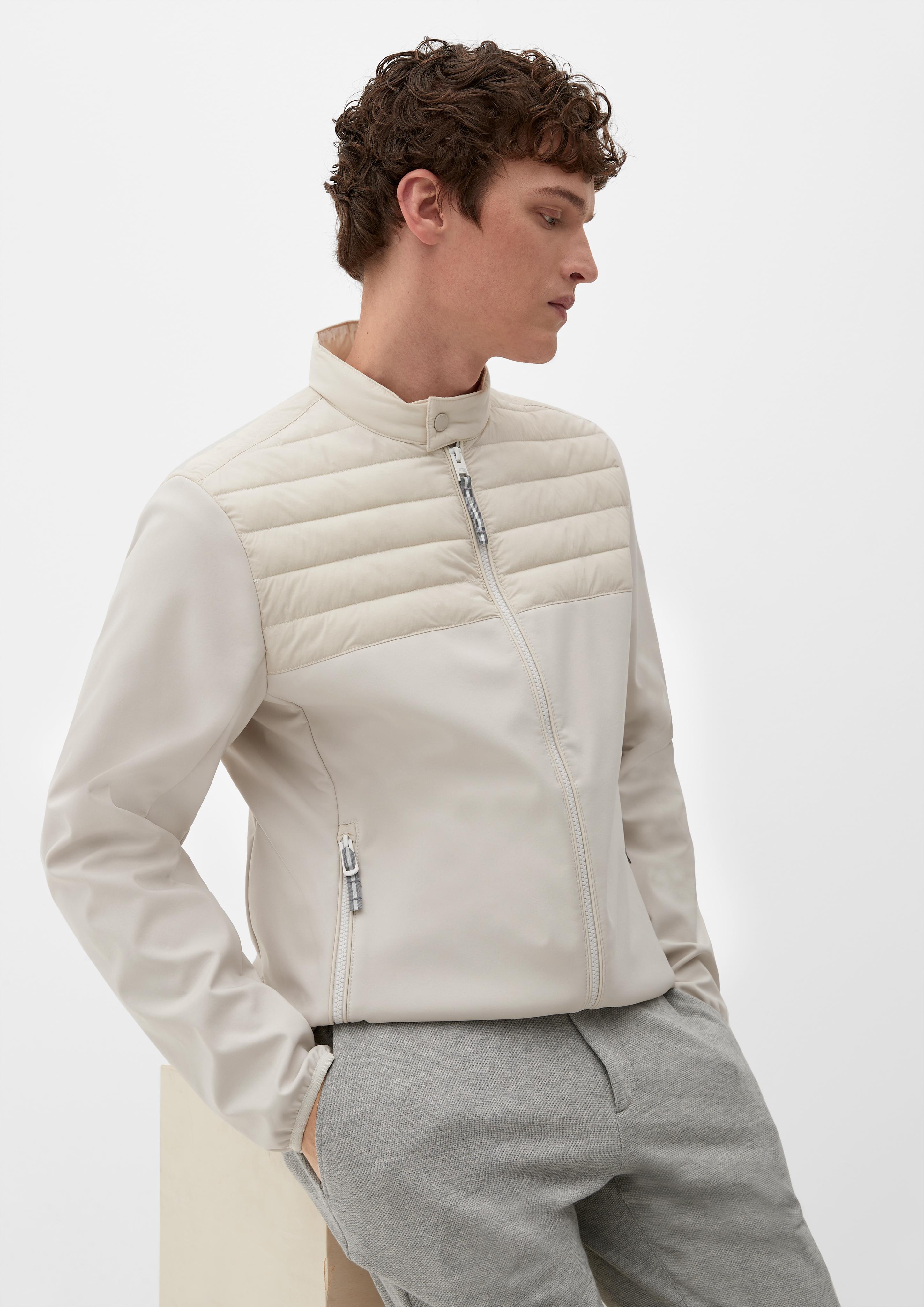 Jacke im Fabricmix  2125742-0330