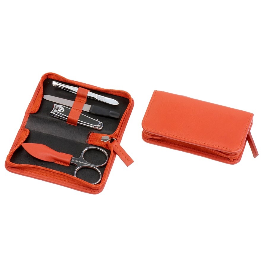 Manicure-Etui, Nappa-Schafleder, 102 x 54 mm