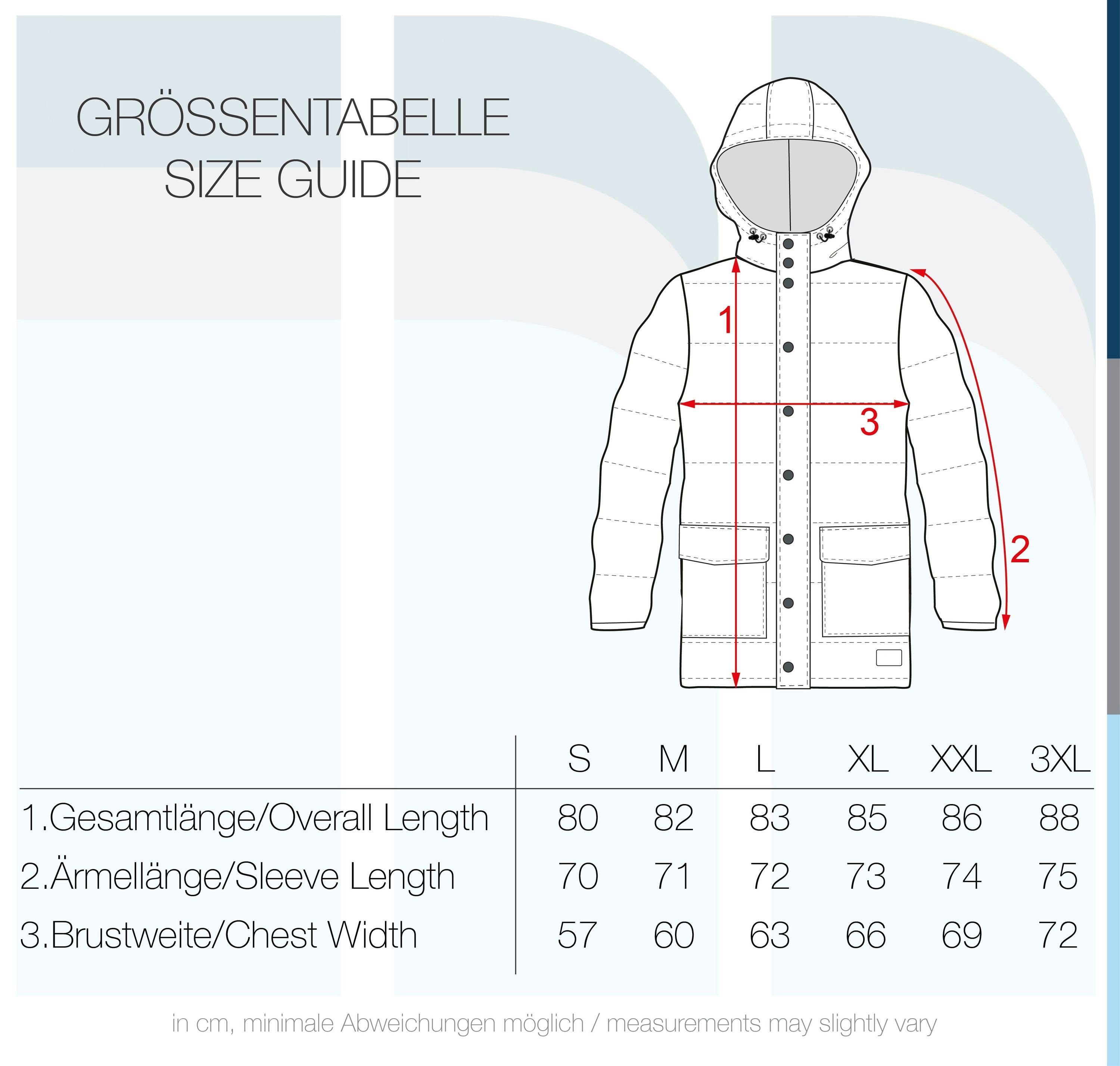 Blend Winterjacke BHNollang modischer Herren Winterparka mit Kapuze