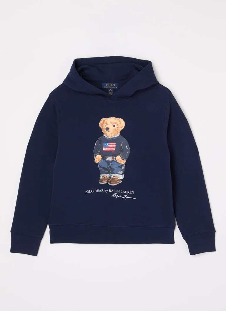 Hanorac cu imprimeu cu logo Ralph Lauren