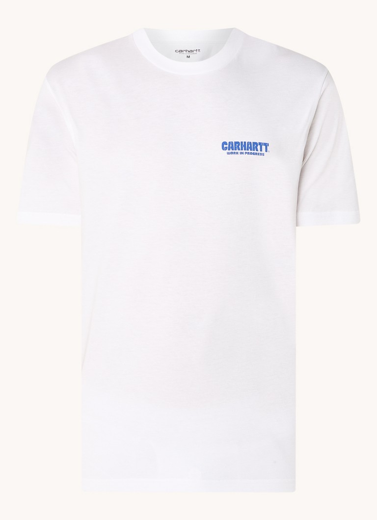 Carhartt WIP  Trade T-shirt van biologisch katoen met logo- en backprint