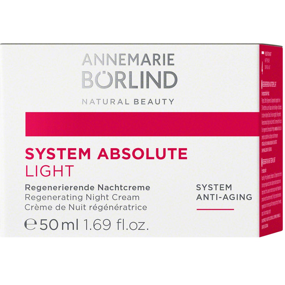 ANNEMARIE BÖRLIND SYSTEM ABSOLUTE Regenerierende Nachtcreme Light 50 ml