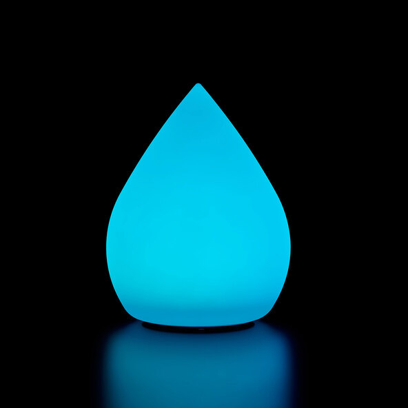 Solar-LED-Gartenleuchte Tropfen LK07-3, Ø 30 cm