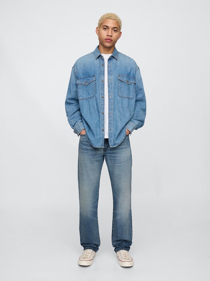 GAP Jeans - loose fit - in Hellblau günstig kaufen