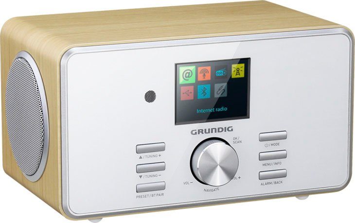 Grundig DTR 5000 X Internet-Radio (Digitalradio (DAB), FM-Tuner, FM-Tuner mit RDS, Internetradio, 14 W)