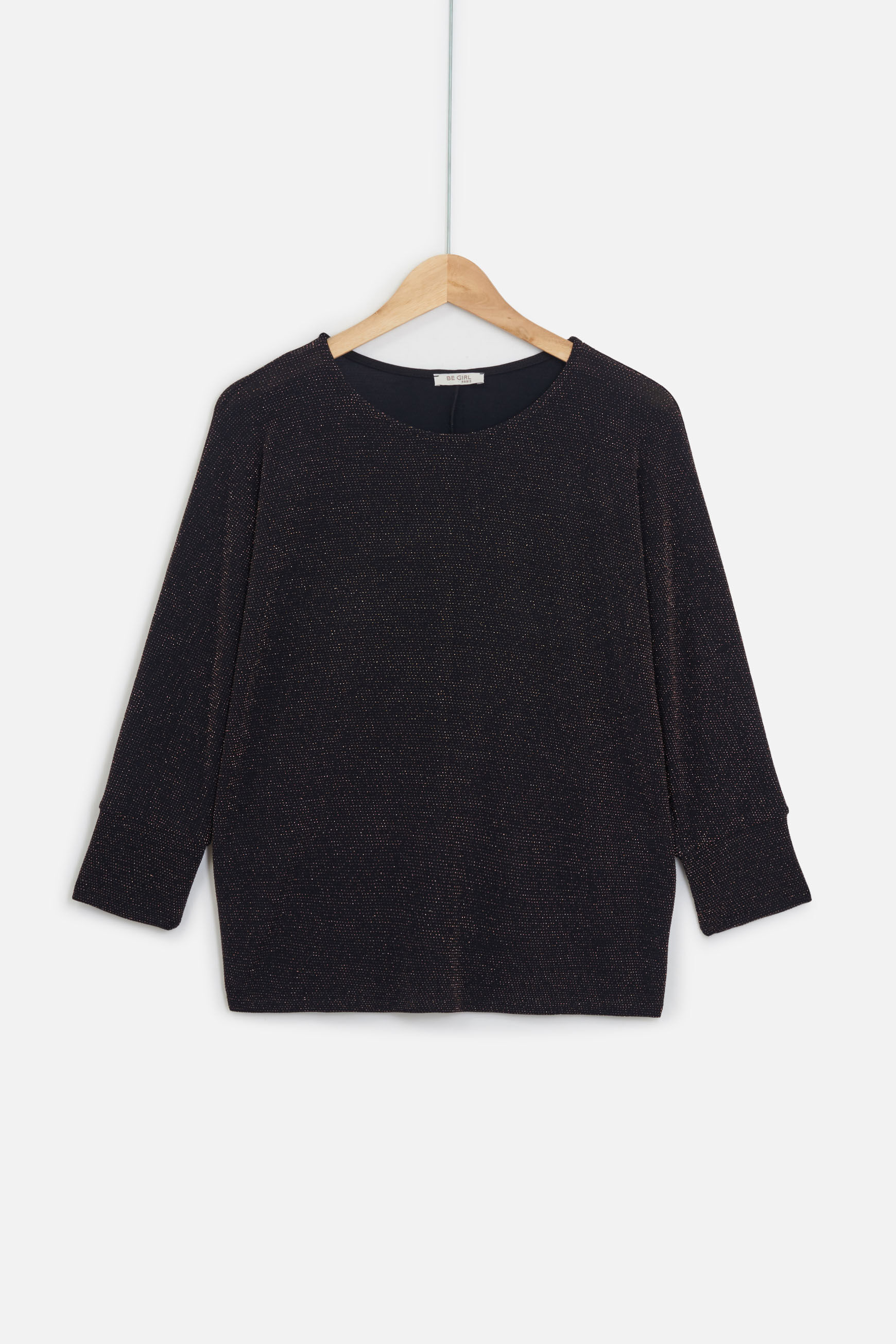t-shirt franny couleur or femme