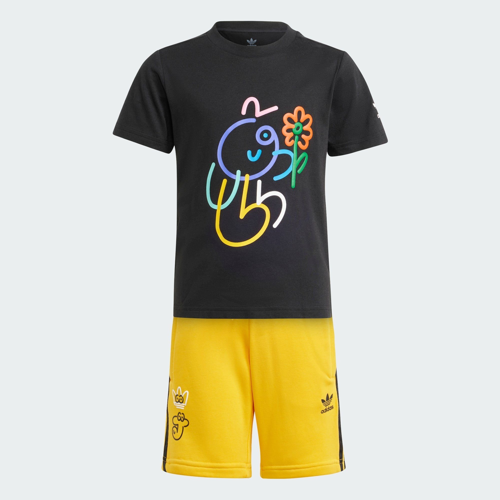 adidas Originals Trainingsanzug ADIDAS X JAMES JARVIS SHORTS UND T-SHIRT SET