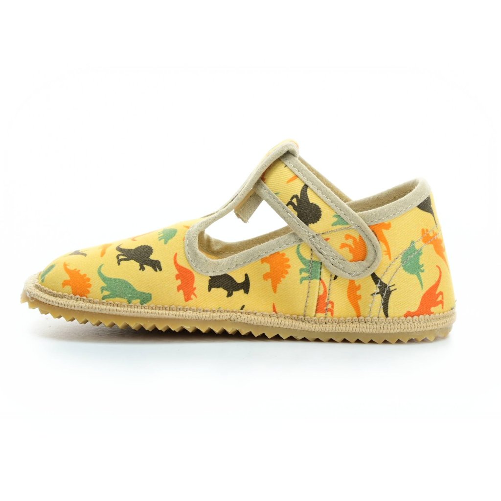 Beda Dinosaurs Canvas Hausschuhe (BFN-170020/W)
