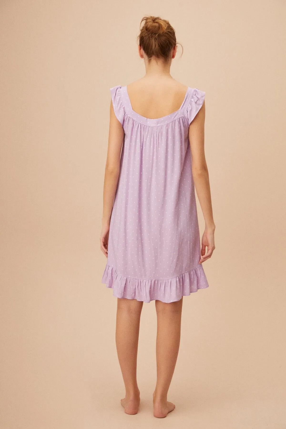 SUWEN  Nachthemd - Lila - Basic