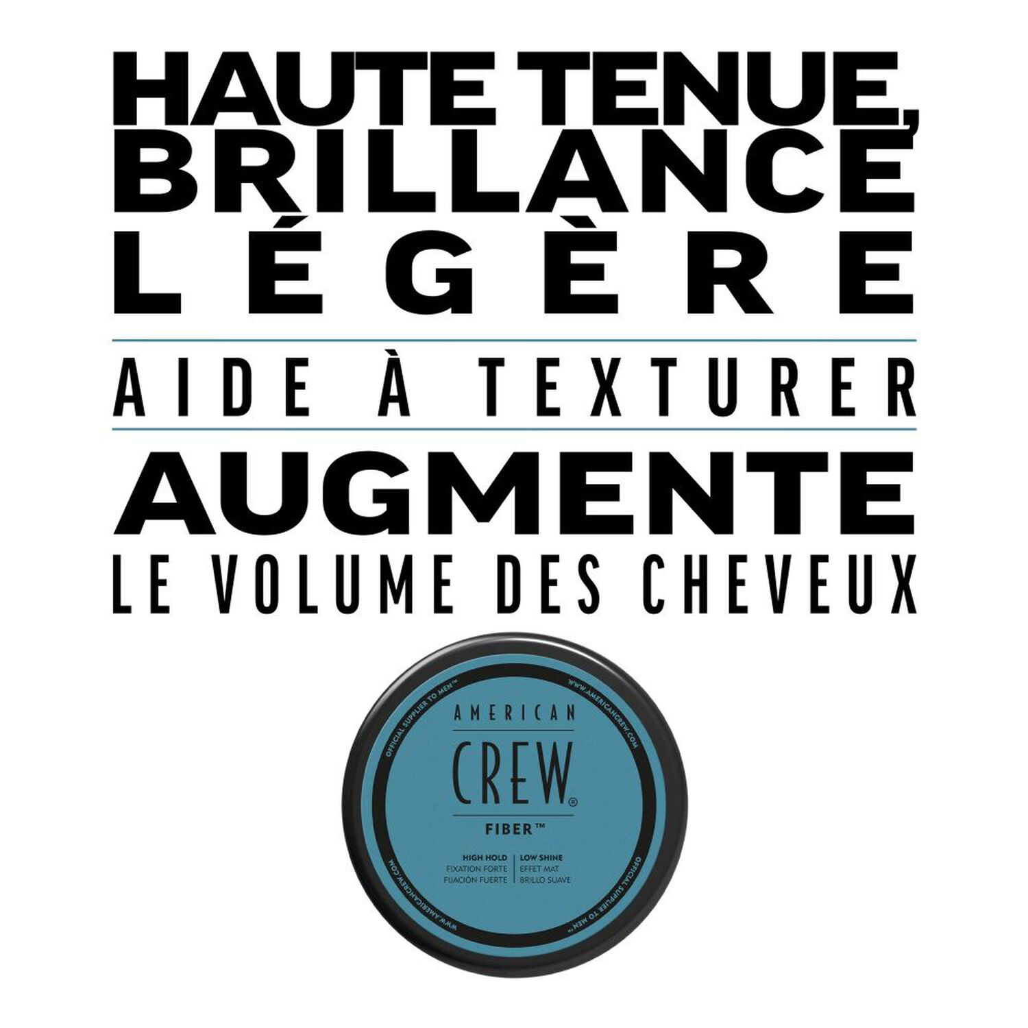 American Crew FIBER Fixation Forte Effet Mat