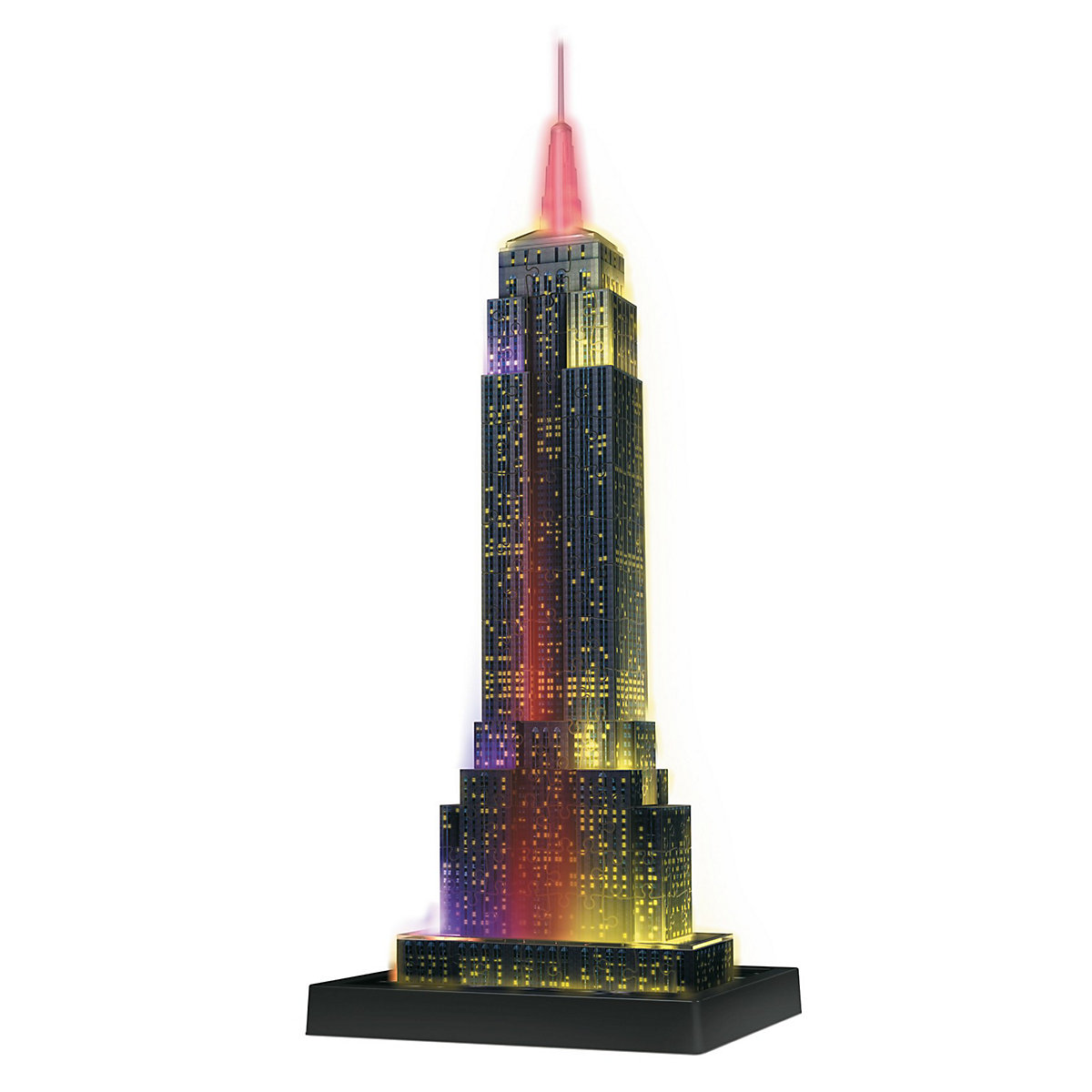 3D-Puzzle Night mit LED, H49 cm, 216 Teile, Empire State Building bei Nacht