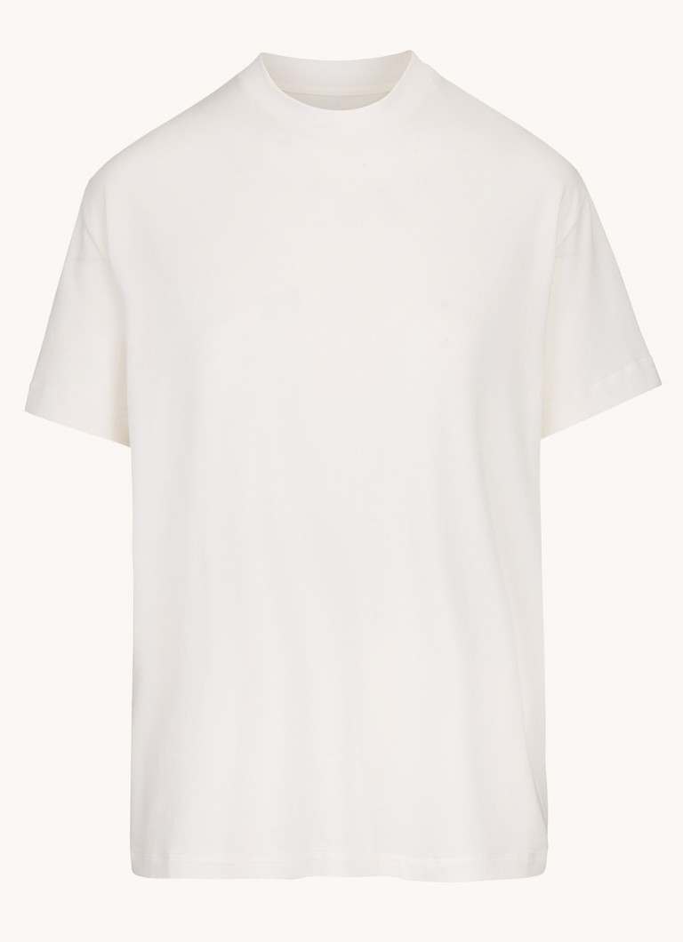 SKIMS Boyfriend oversized T-shirt με ελαστικό τελείωμα