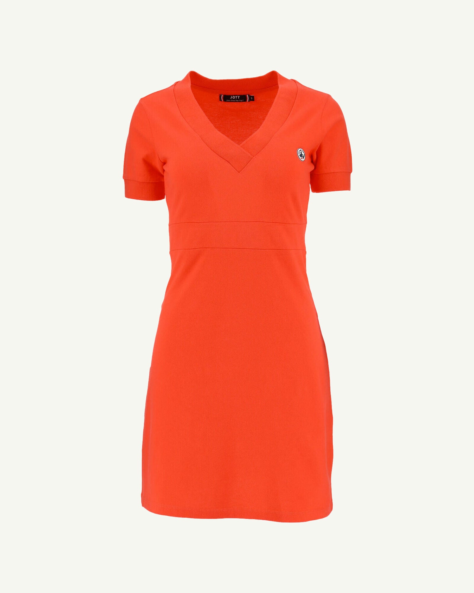 Robe polo manches courtes Coquelicot Olinda