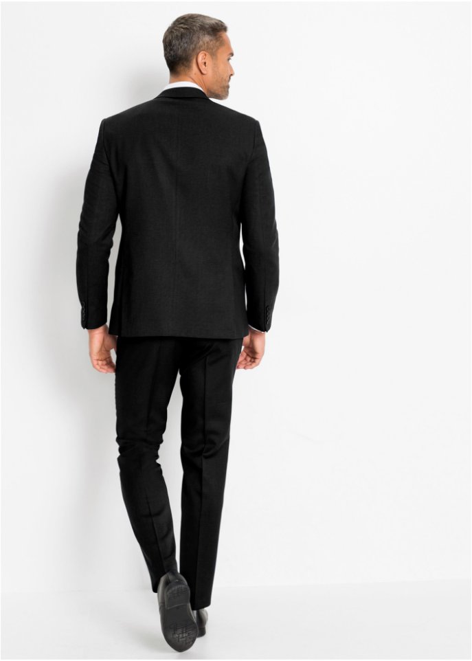 Anzug (3-tlg.Set): Sakko, Hose, Krawatte, Slim Fit