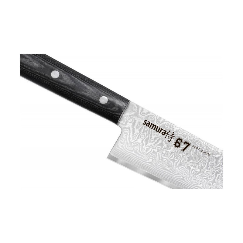 Samura 67 Damaskus, Kochmesser aus Damaststahl cm. 20.8