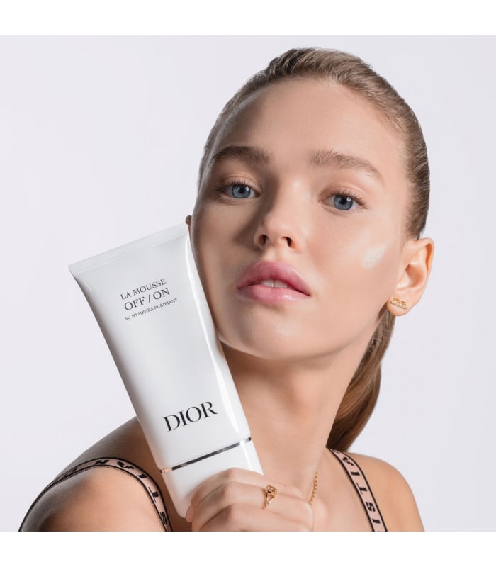 Dior-La Mousse OFF/ON-Mousse nettoyante anti-pollution au nymphéa français purifiant