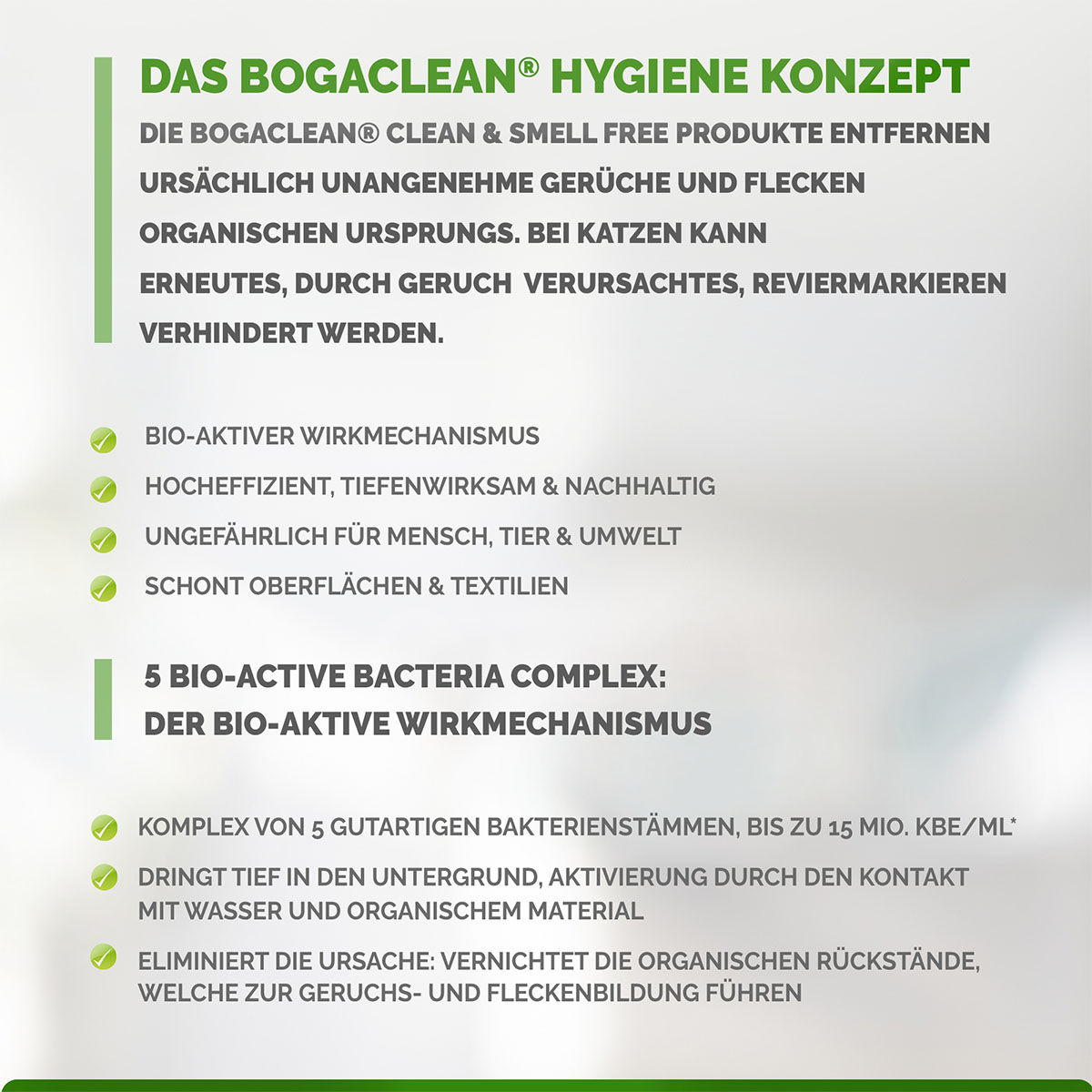 bogaclean Clean & Smell Litter Spray Katze 500 ml