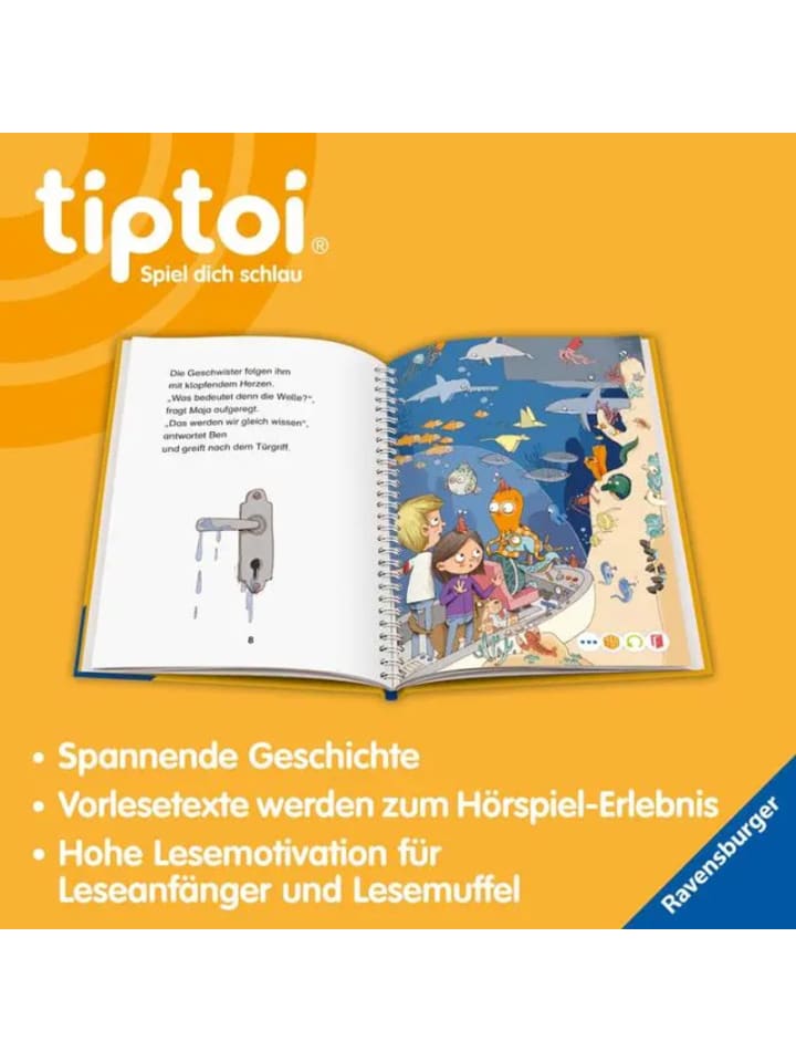 Ravensburger tiptoi® Lese-Lausch-Abenteuer - Tiefsee günstig kaufen onesize