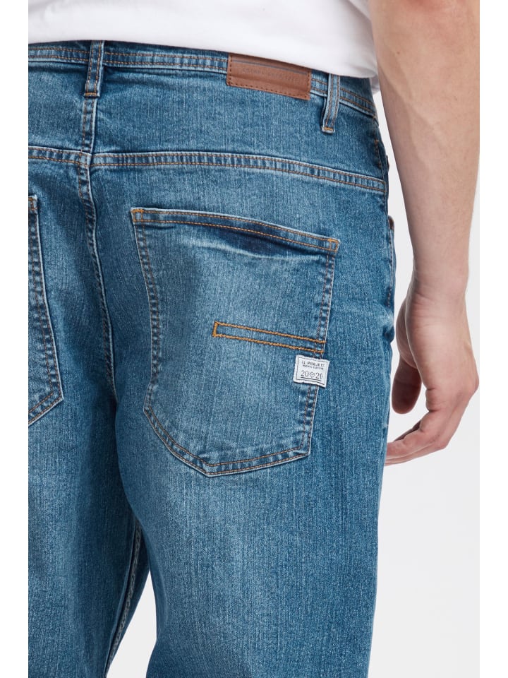 11 Project 5-Pocket-Jeans PRMads 20716732 ME Modische Jeans mit Logo-Label in Blau günstig kaufen