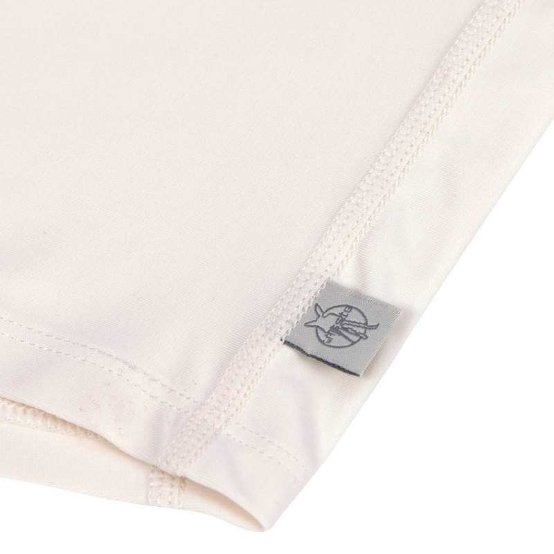 T-shirt anti-UV manches courtes 12-18 mois poisson blanc cassé Lässig
