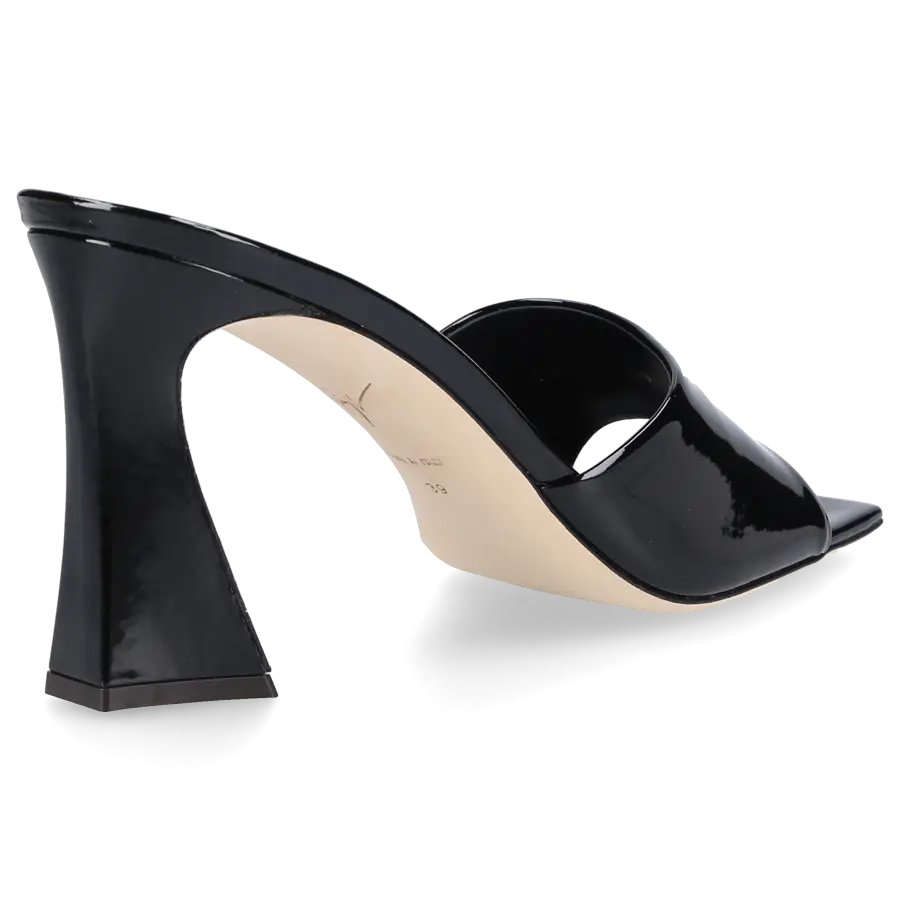 Giuseppe Zanotti - Pantoletten SOHLENE Lackleder - schwarz