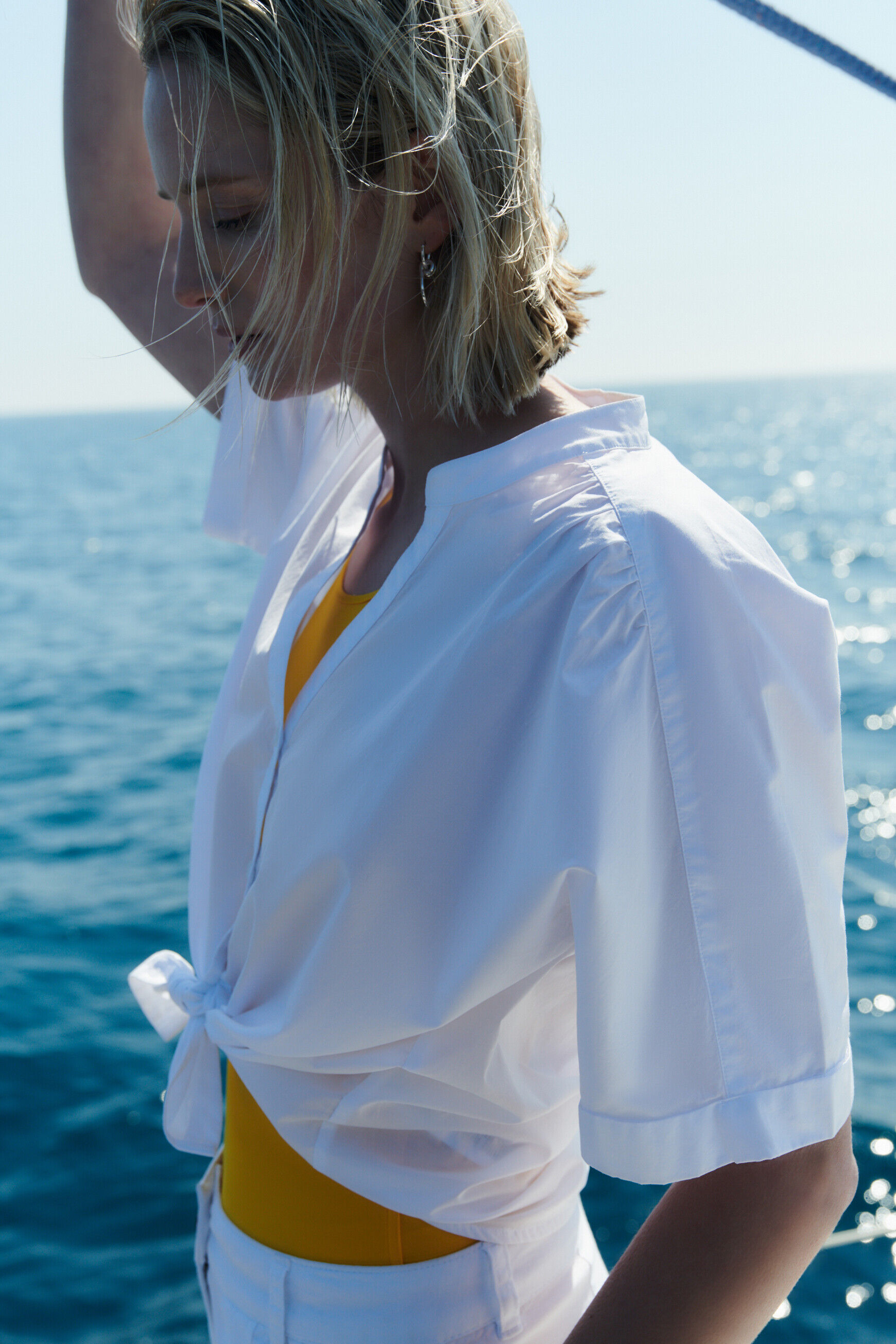 Chemise cado2 blanc femme
