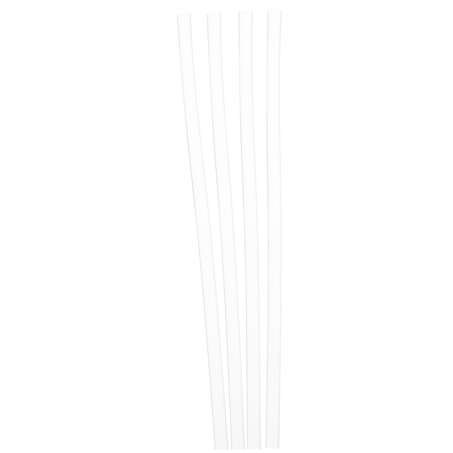 buttinette Schrumpfschlauch, für 4 mm Kordeln, 4 Stücke à 30 cm