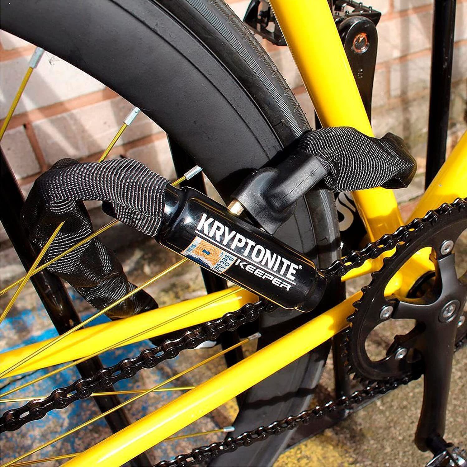 Kryptonite Fahrrad-Montageständer Kryptonite Keeper 785 Integrated Fahrrad Ketten Schloss KL5