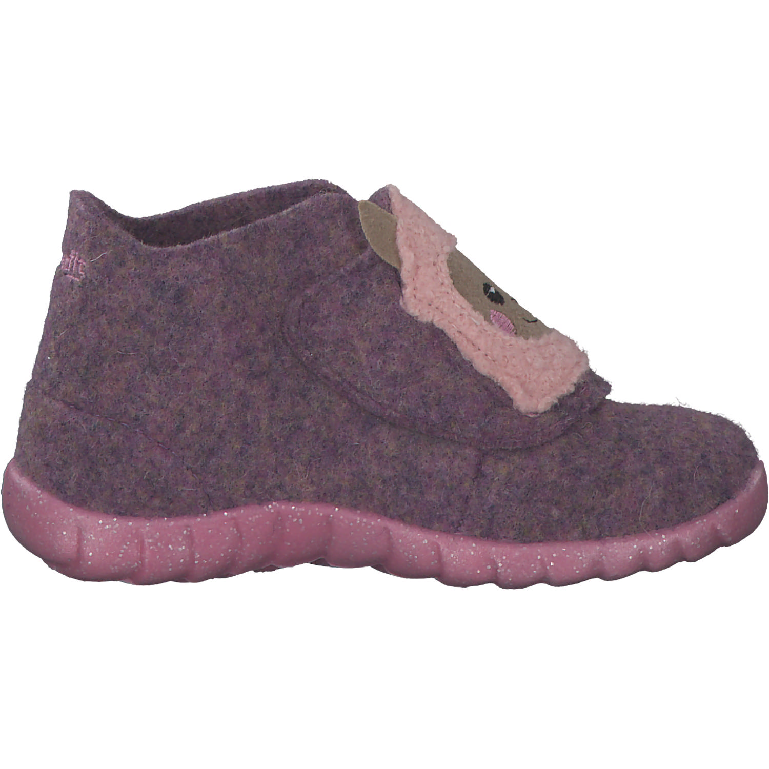 Superfit HAPPY 00295 W, Hausschuhe, Kinder, Pink