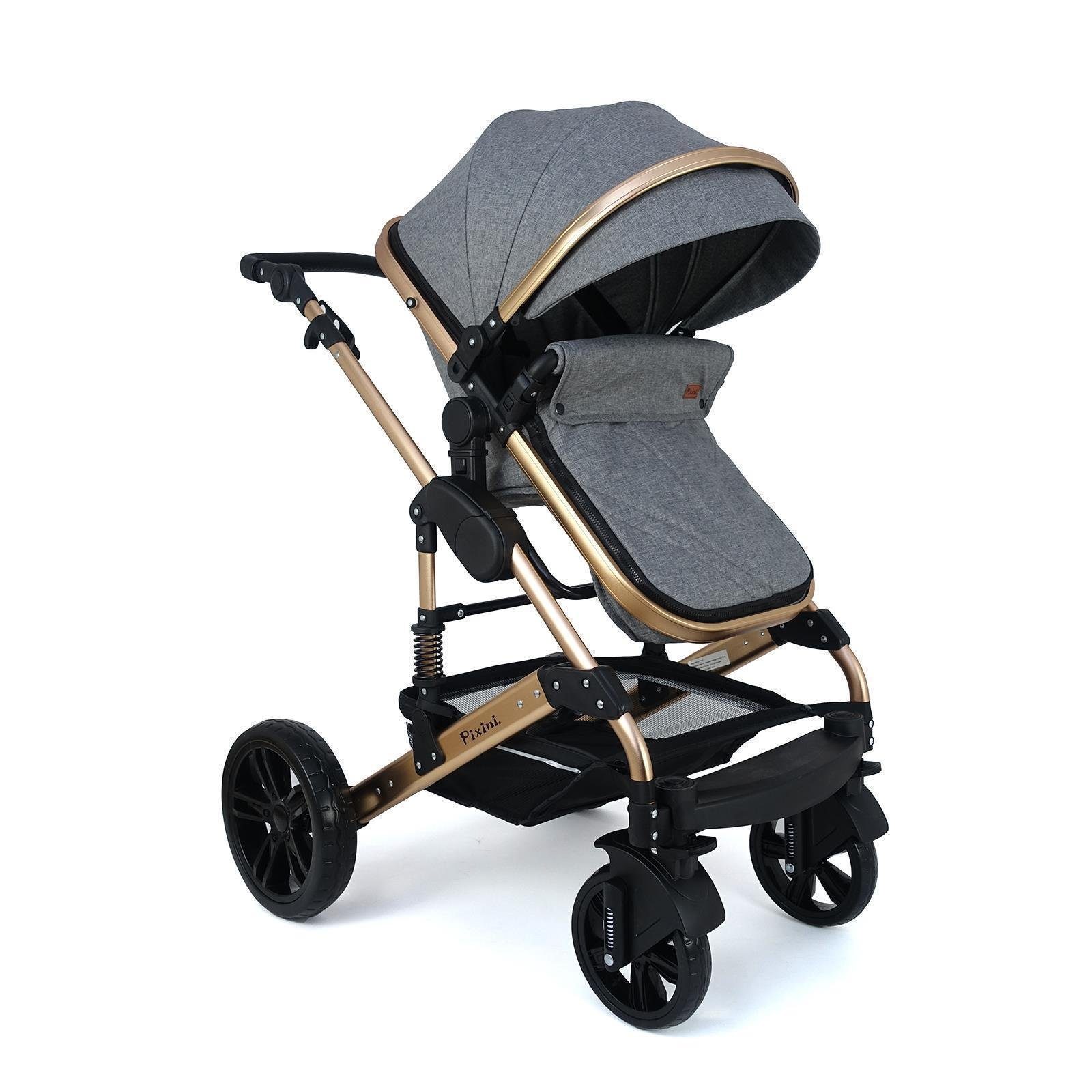 Pixini Kombi-Kinderwagen Pixini California Kinderwagen 3in1 Set