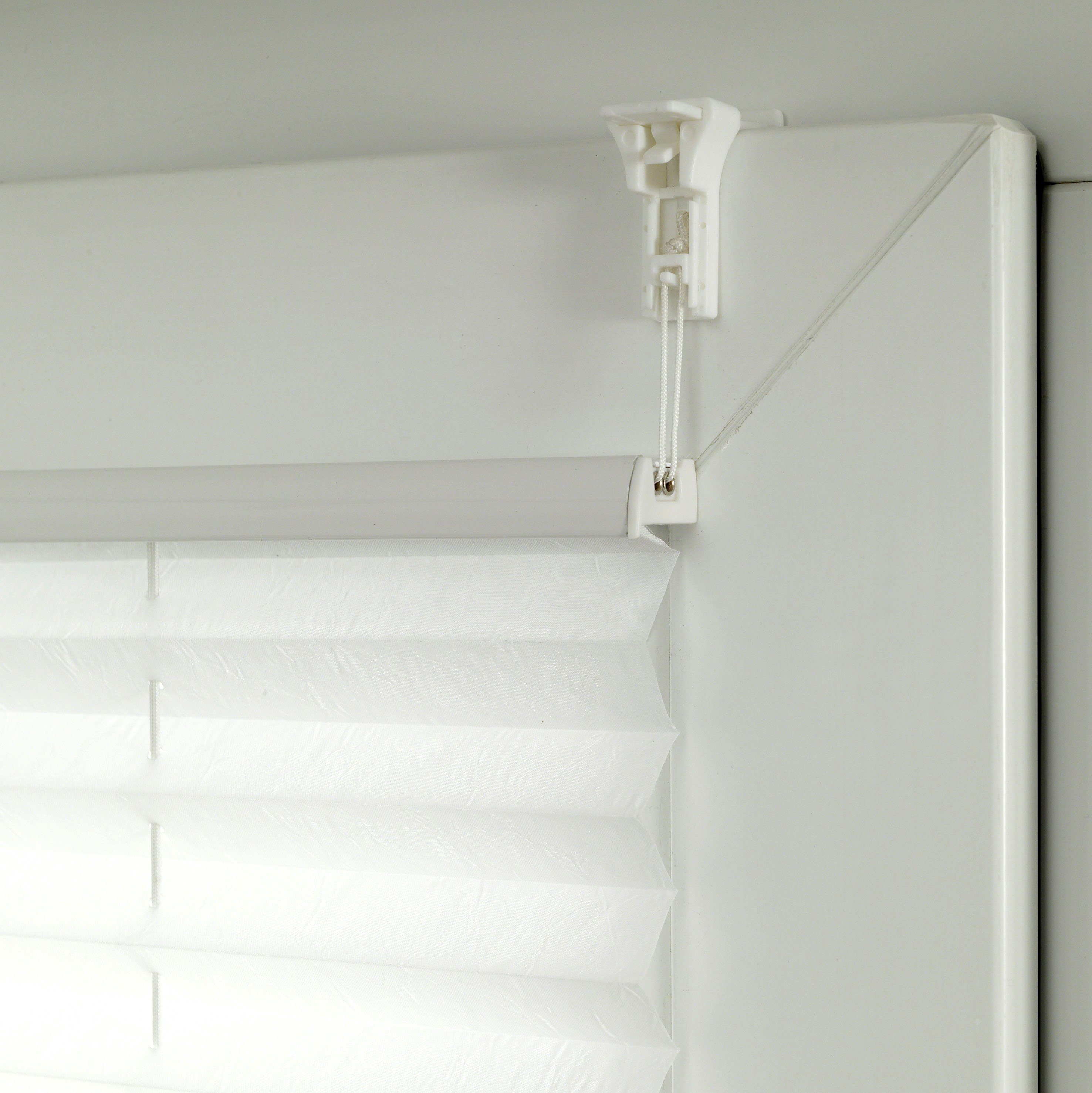 Plissee EASYFIX Plissee Greta, GARDINIA, Lichtschutz, ohne Bohren, verspannt, Klemmfix, inkl. dezenter Abdeckleiste (Staubschutz)