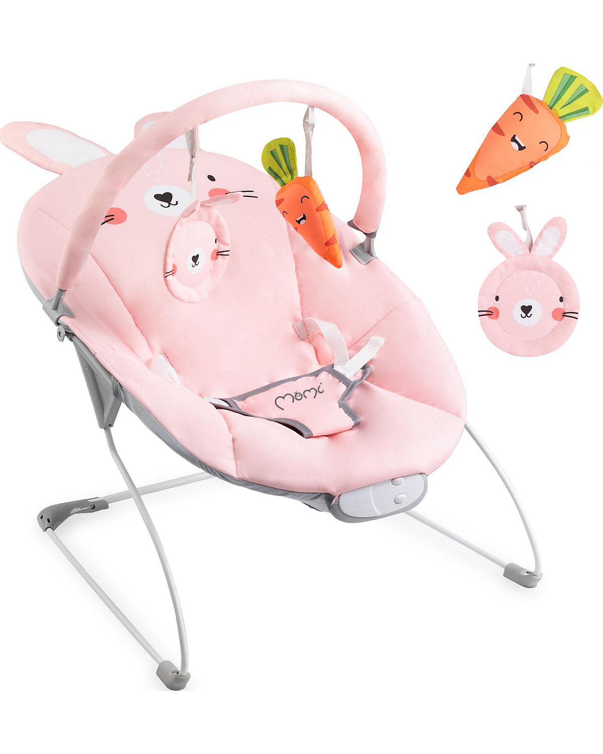 Babywippe GLOSSY, bunny