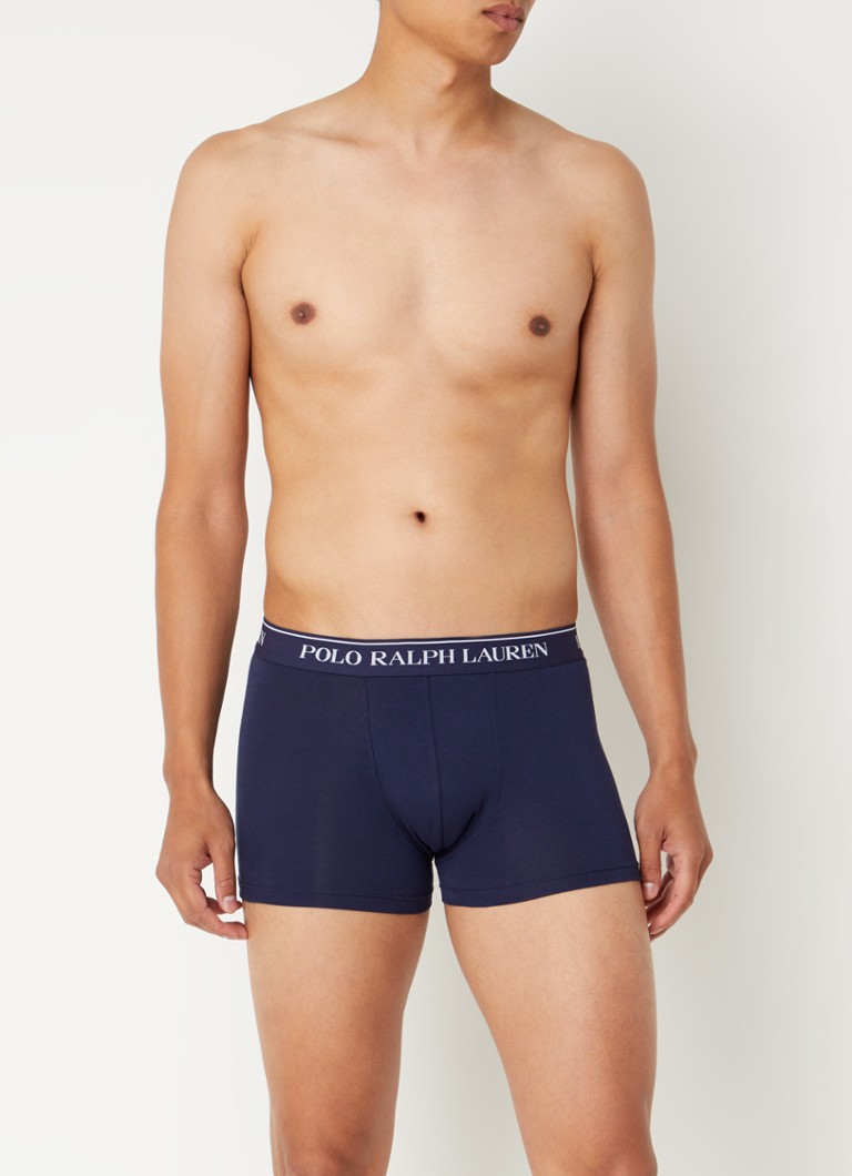 Lot de 3 boxers Ralph Lauren avec ceinture logotée