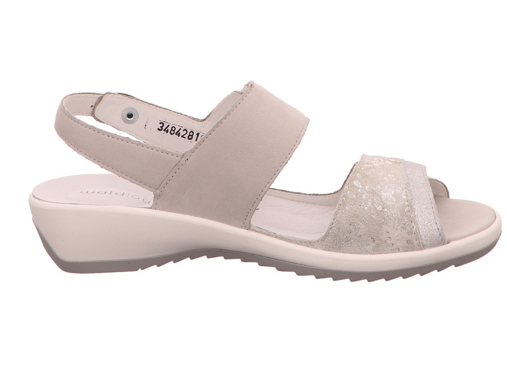 WALDLÄUFER Komfort Sandalen grau 225006