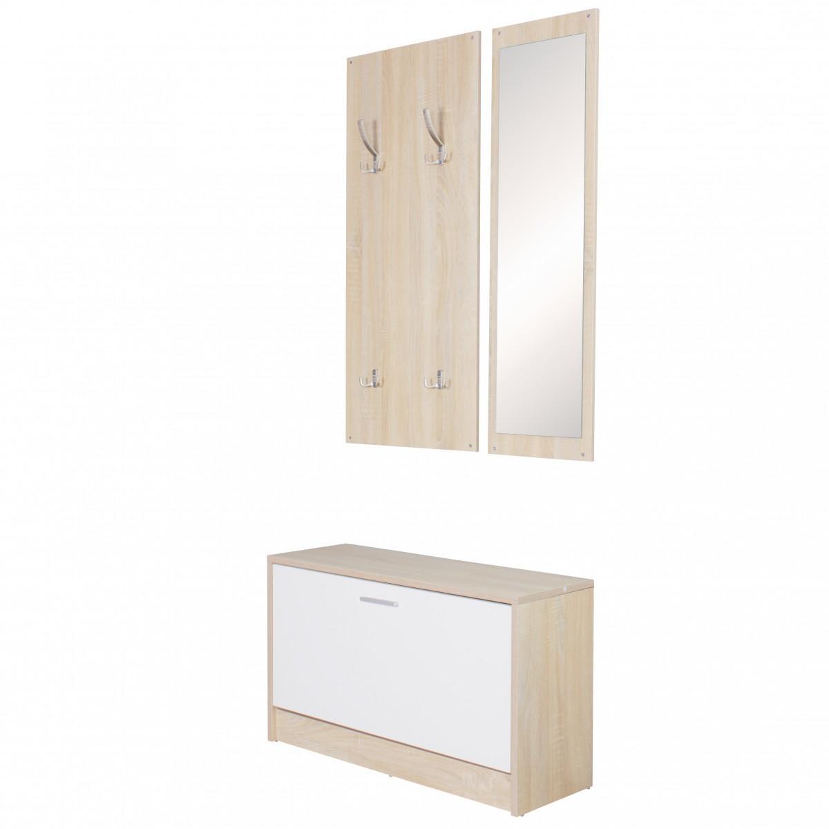 Wohnling Wand-Garderobe JANA sonoma