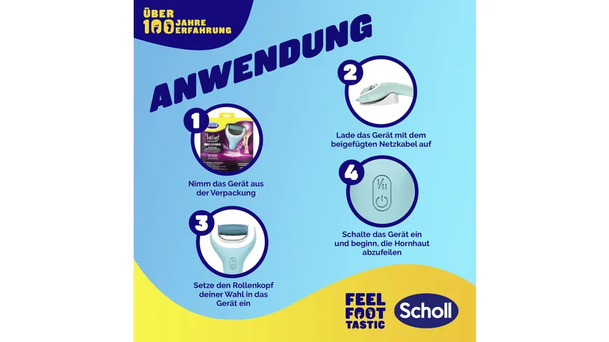 Scholl Velvet Smooth Pro Hornhautentferner elektrisch
