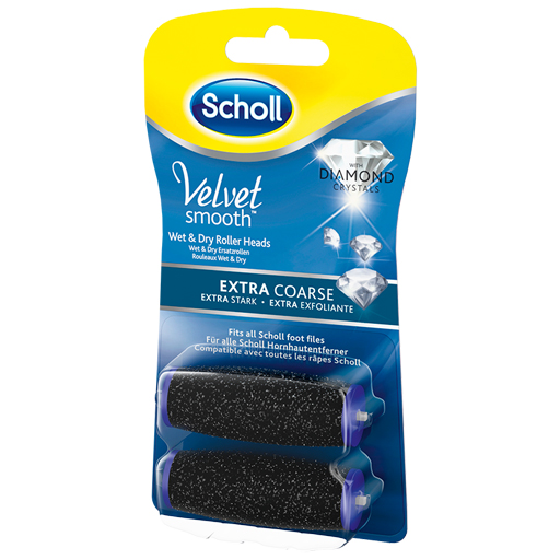 SCHOLL Velvet smooth Express Pedi Ersatzrollen extra stark  2 St