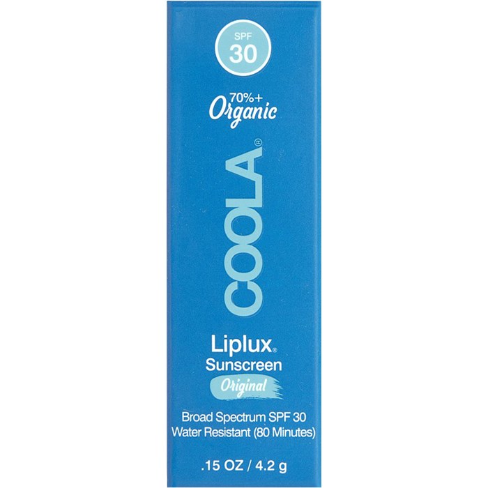 Liplux Sunscreen Organic Lip Balm SPF30