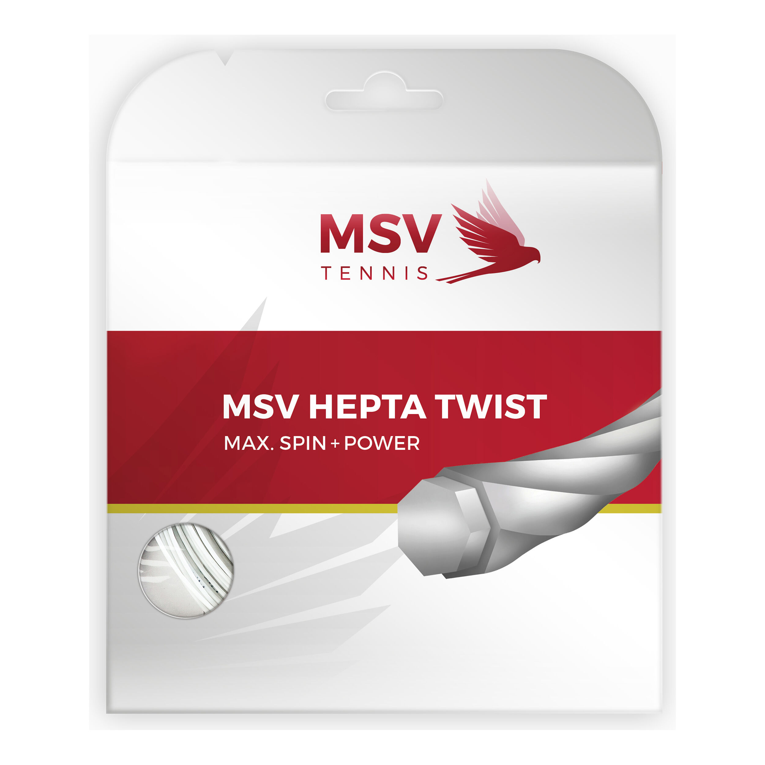 Hepta - Twist Saitenset 12m - Weiß