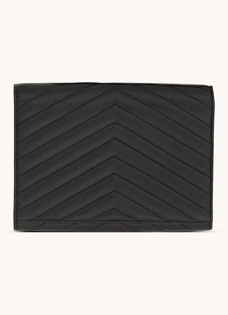 Saint Laurent Cassandre Matelassé sajūgs izgatavots no stepētas jēra ādas