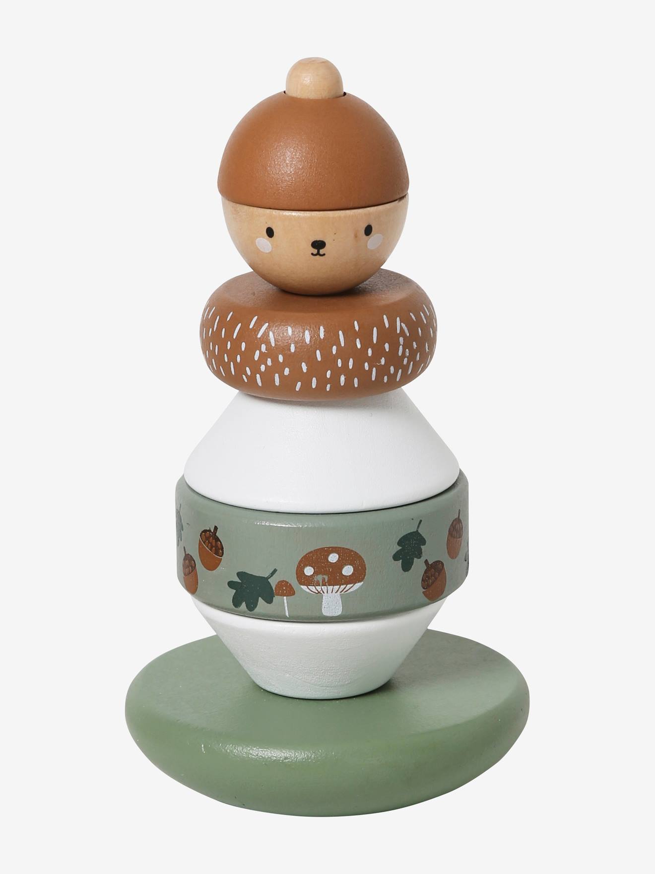 Coffret 3 jeux d'éveil GREEN FOREST en bois FSC® multicolore