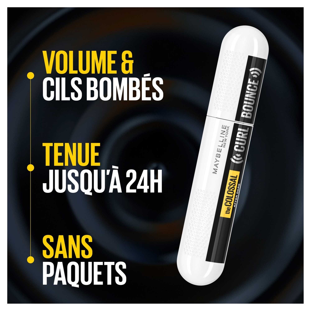 Maybelline New York Colossal Curl Bounce Mascara volume & courbe noir intense