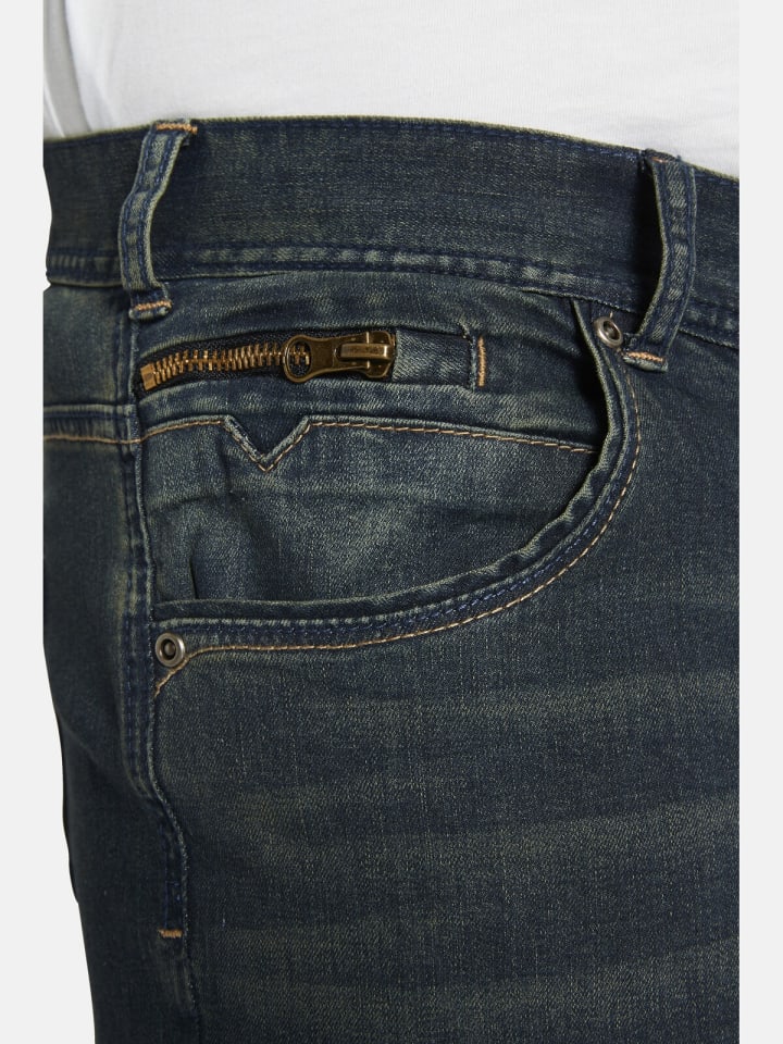 Charles Colby Tiefbundjeans BARON TAHAMS in dunkelblau günstig kaufen