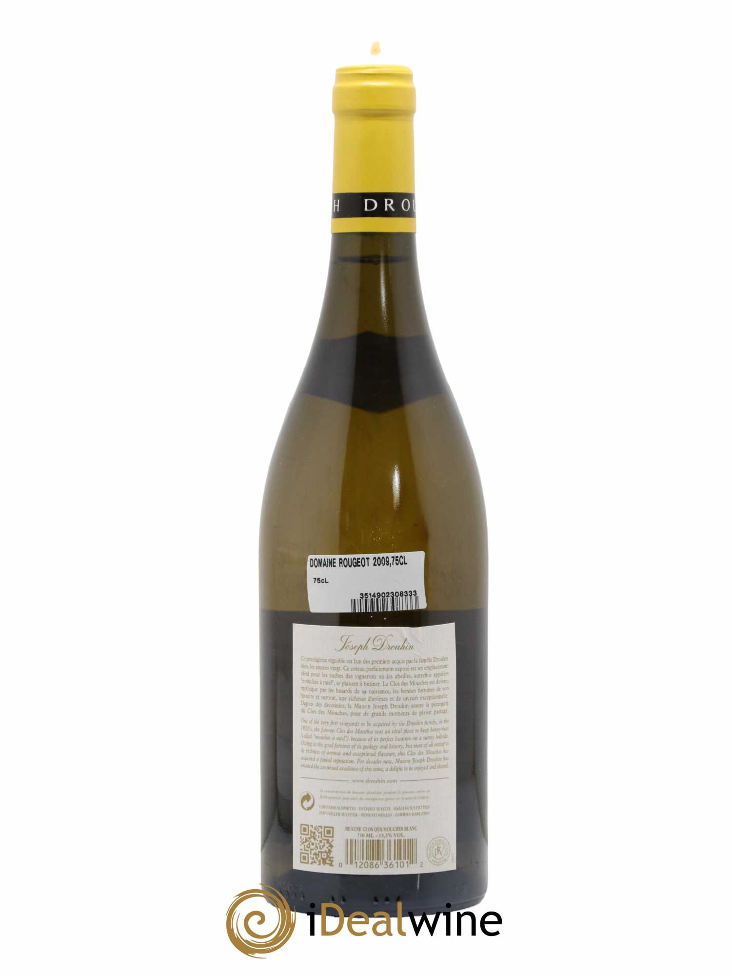 Beaune 1er Cru Clos des Mouches Joseph Drouhin  2009 - Lot de 1 Bouteille