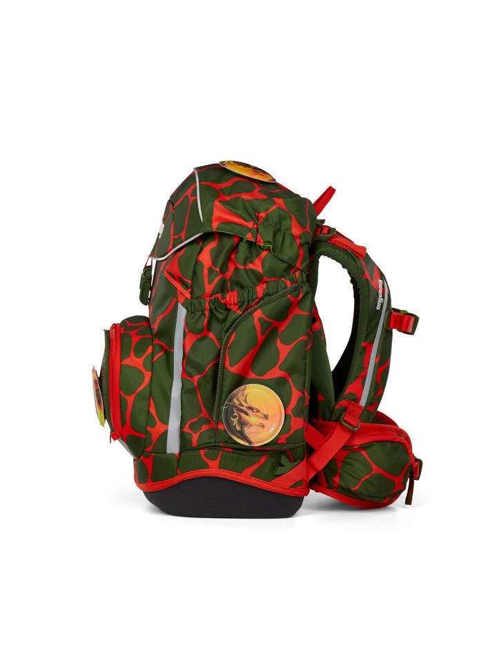 Ergobag Grundschulranzen-Set PACK FeuerspeiBär 7-teilig in Rot/Grün günstig kaufen onesize