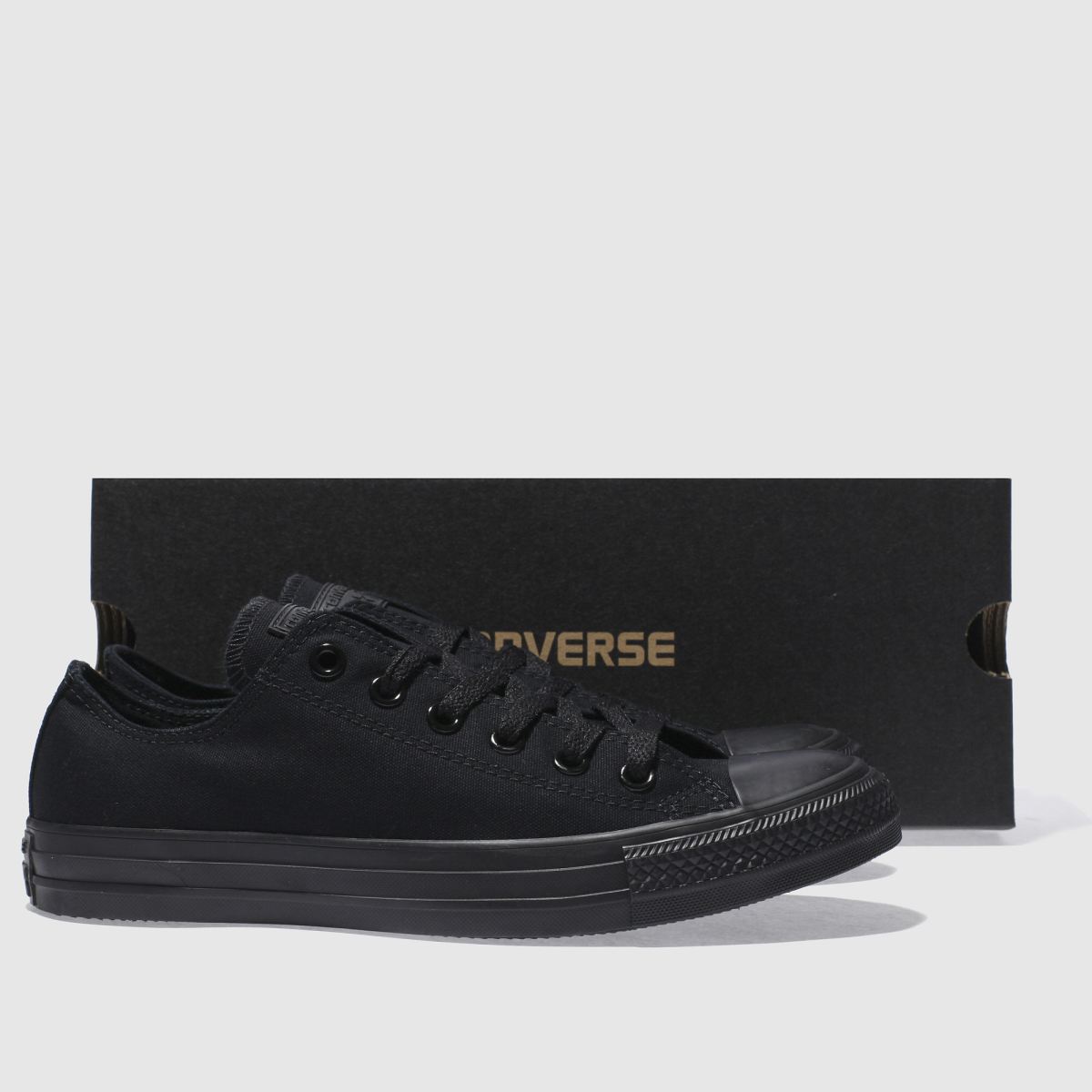 Converse All Star Mono Ox cipők fekete színben